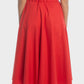 Phoebe Midi Skirt - Poppy Red